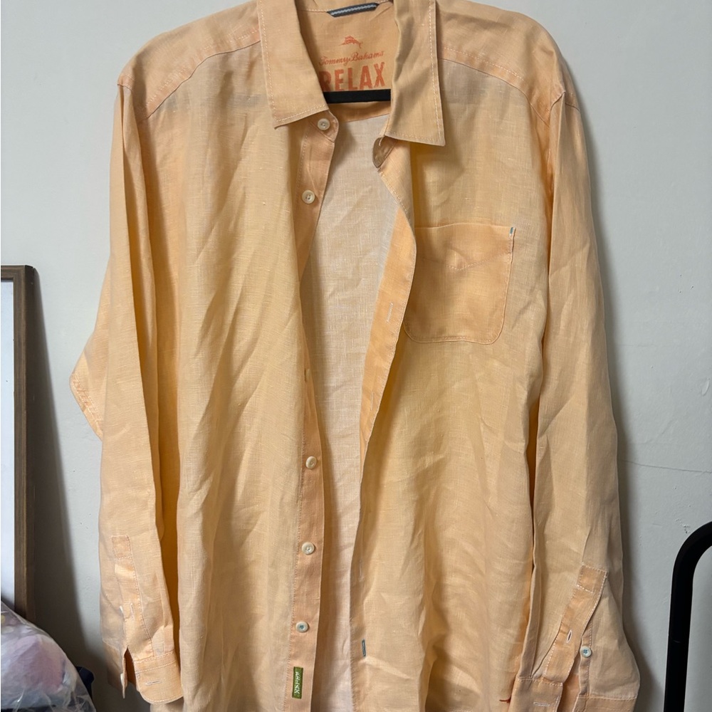 Tommy Bahama Peach Relax Shirt